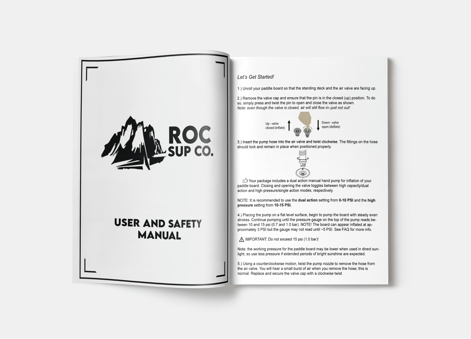 User and Safety Manual – ROC Outdoors