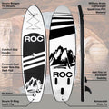 10' Explorer - Black - ROC Paddleboards